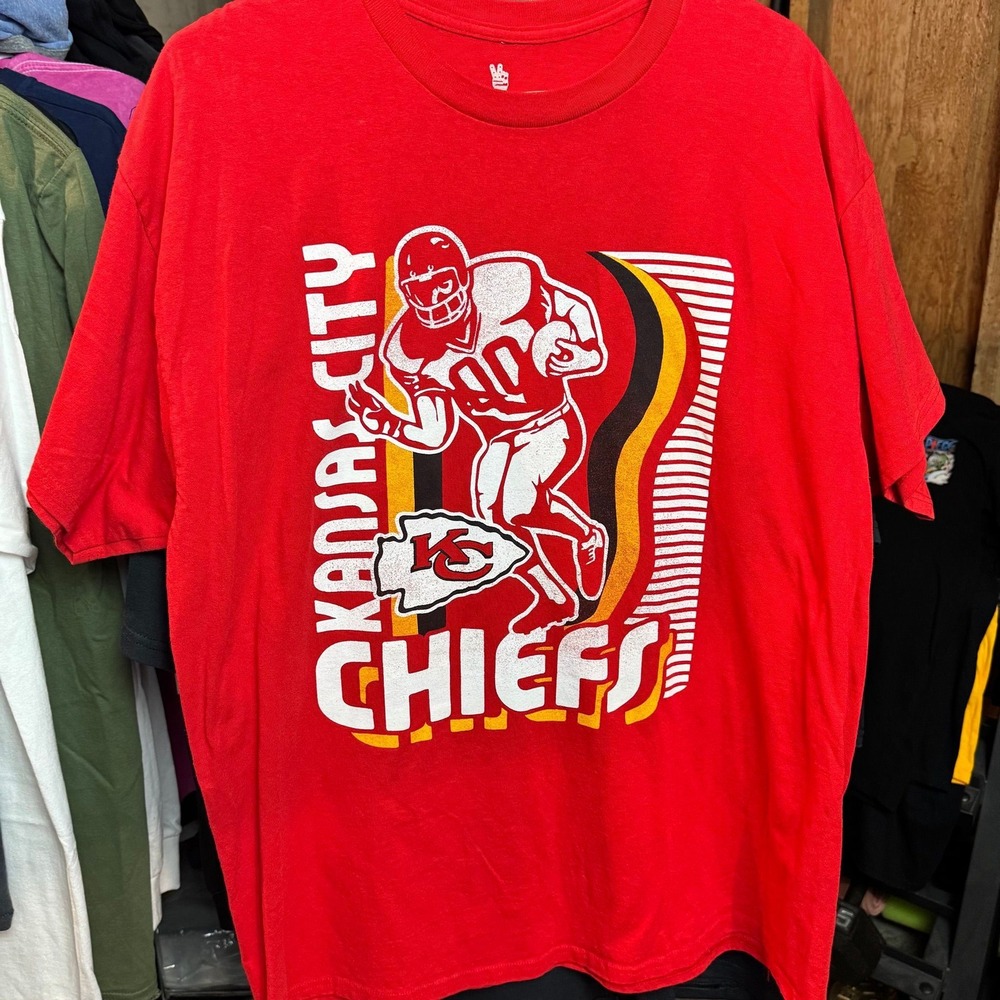 Kansas City Chiefs x Junk Food shirt NWOT size Large